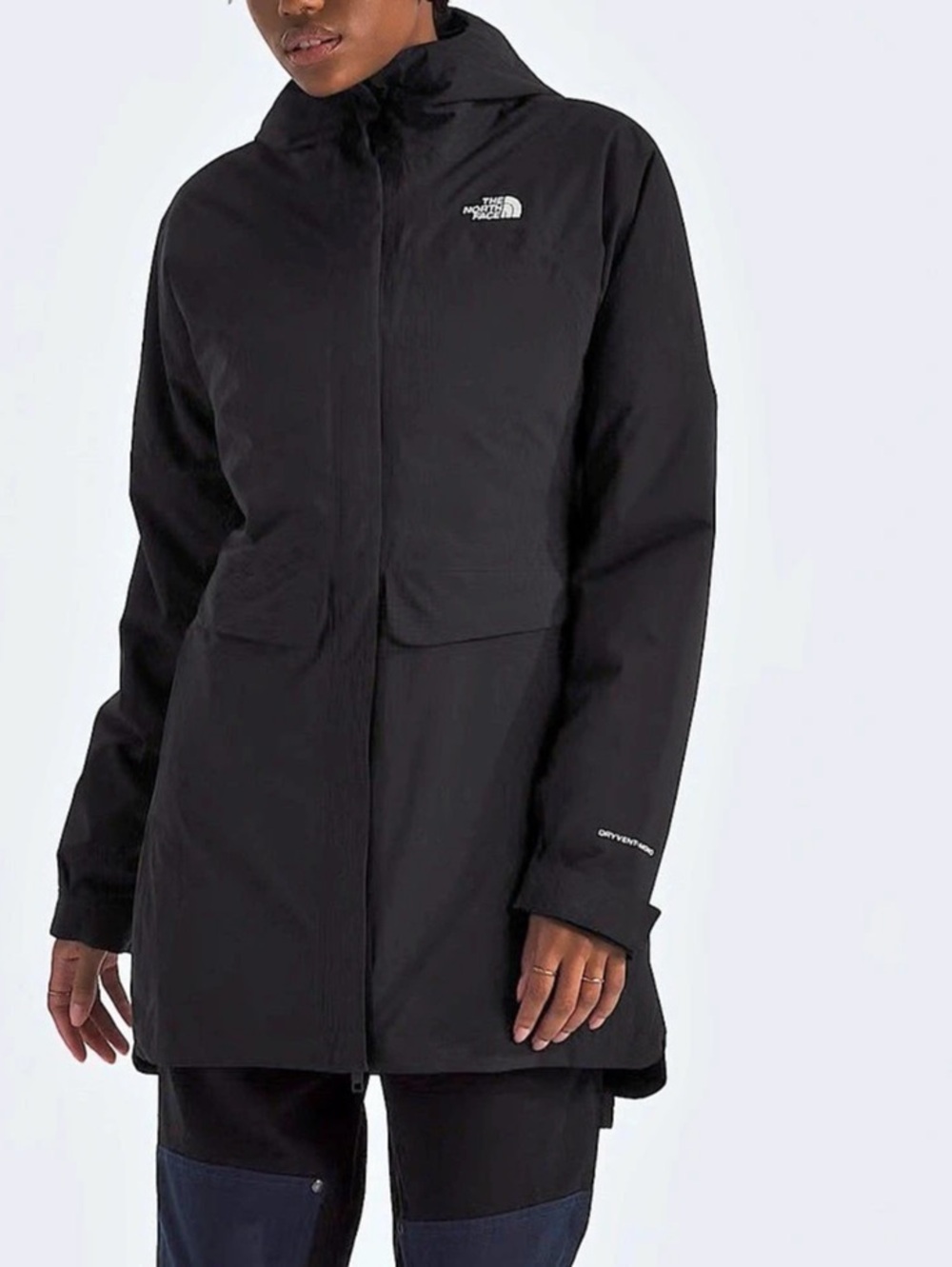 The North Face Mono Triclimate Dryvent Parka Women's Black Size Large